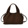 Vintage Faux Suede Women Handbag New Brand Trendy Lady Shoulder Bags Small Luxury Crossbody Bags Bolsas Casual Totes