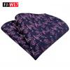 Fashionable Men's Paisley Floral Polyester Pocket Square for Suits (2025)