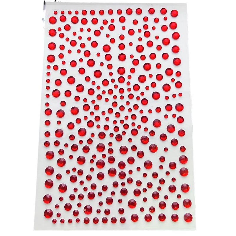Self-adhesive Face Rhinestone Festival Face Jewels Rhinestone Stickers Faux Pearl Adhesive Decorations for Concert Makeup Hair