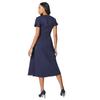 Principles Womens/Ladies Color Block Tie Belt Midi Dress