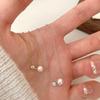 Korean Style S925 Sterling Silver Freshwater Pearl Zirconia Necklace - Elegant Fashion Clavicle Chain for Women