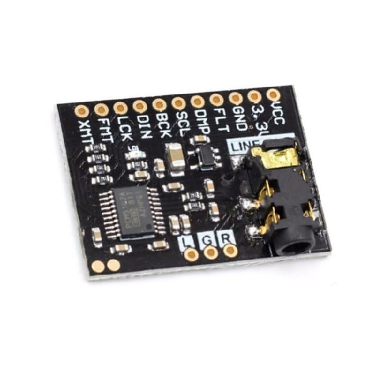 PCM5102A Sound Card Module Board Digital PCM5102A Sound Board Voice Module Stereo Sound Card with 3.5mm Output