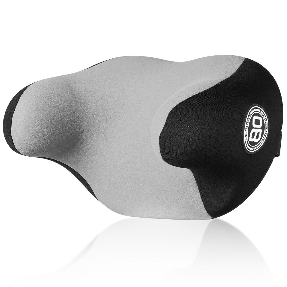 Car Headrest Pillow for Sleeping Travel Rest, Neck Rest Comfort Cushion Memory Foam U-Shaped Ergonomic Design Soft Support