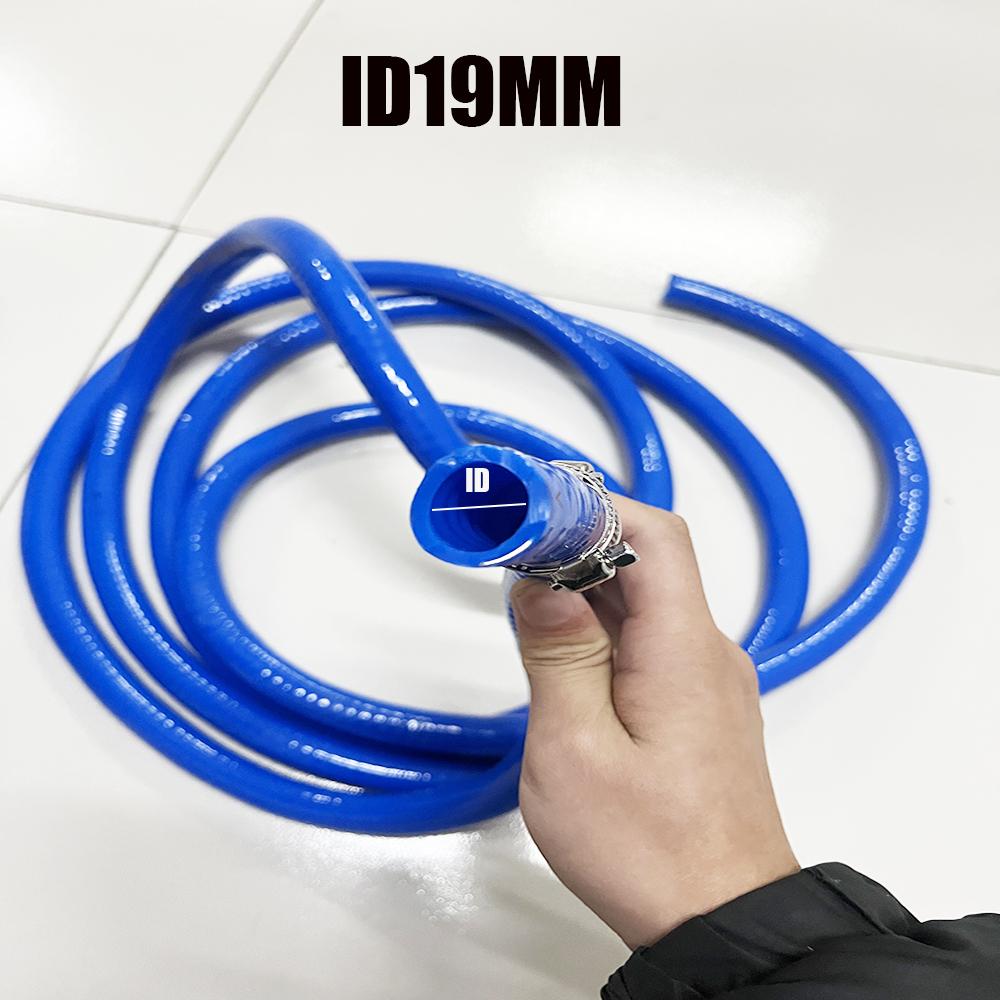 

6/1 Inch Thickened Silicone Steel Wire Hose Anti-Freezing Oil Resistant Diesel Filling Pipe for Car Wash Oil Suction 1M