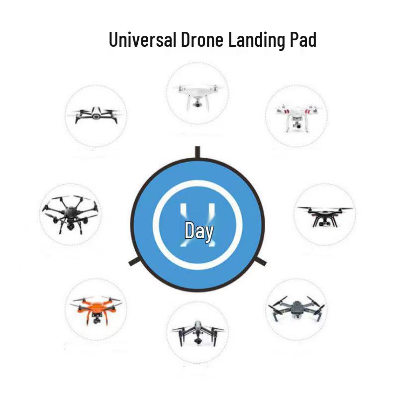 Portable Foldable Dustproof Drone Landing Mat – Sand/Grass Compatible