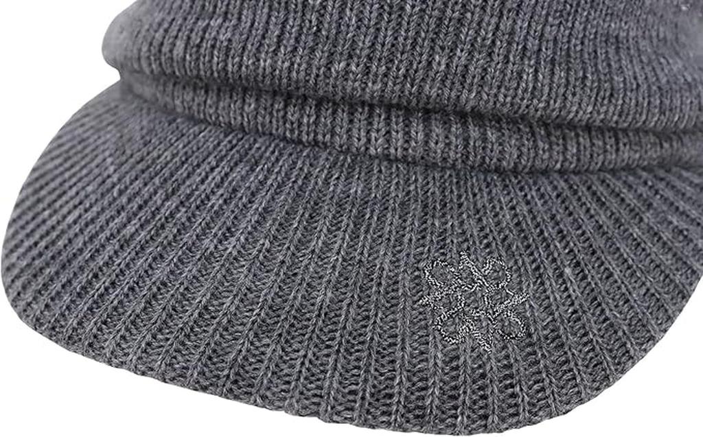 St. Andrews Unisex 2-Way Knit Cap (Detachable) / Golf Hat / 042-5287152 020_Gray FR