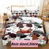 Kawai Hayato Suou Beding Set Single Twin Ful Quen King-Sized Dimensionsd Dimensions Bed Linen Set Adult People Kid Bedrom Duvetcover Sets 3D Anime Bed