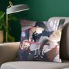 Manga Roses And C-champagne Pillow Case Fashion Square Pillowcase Bedroom Sofa Room Ins Decoration Leisure