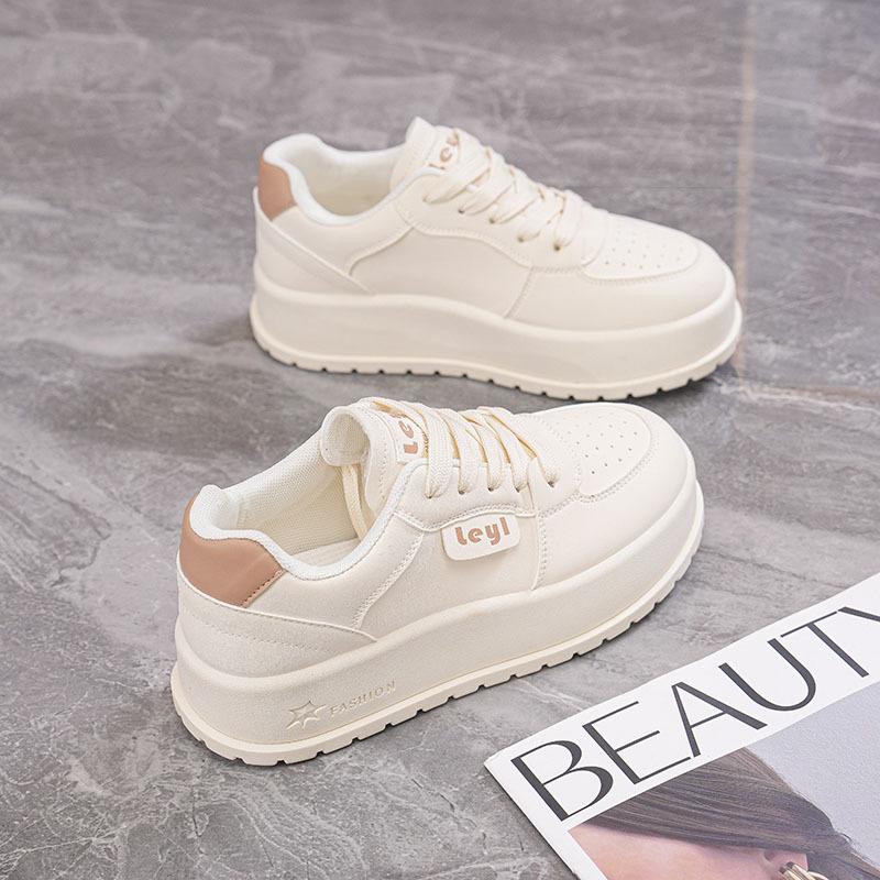 Spring new ins student platform heightening sports board shoes casual street shot MR