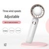 Rechargeable Portable Eyelash Glue Dryer: Turbo Fan, Quick-Dry, Handheld Mini Hair Dryer for Grafting and Setting.