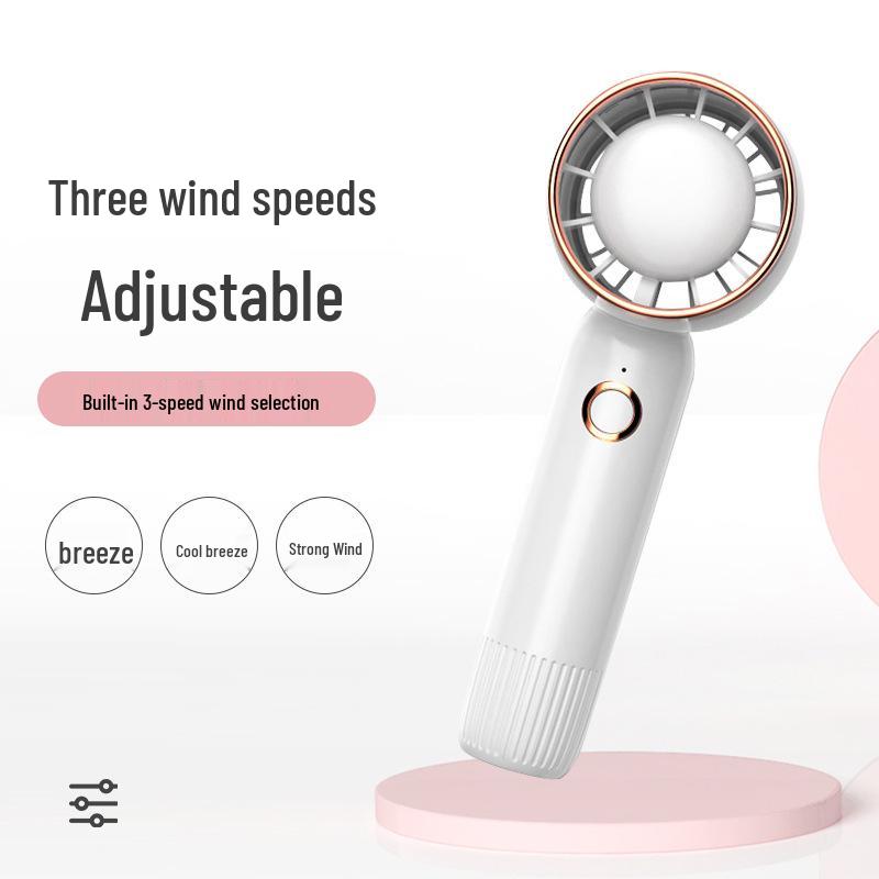 Rechargeable Portable Eyelash Glue Dryer: Turbo Fan, Quick-Dry, Handheld Mini Hair Dryer for Grafting and Setting.