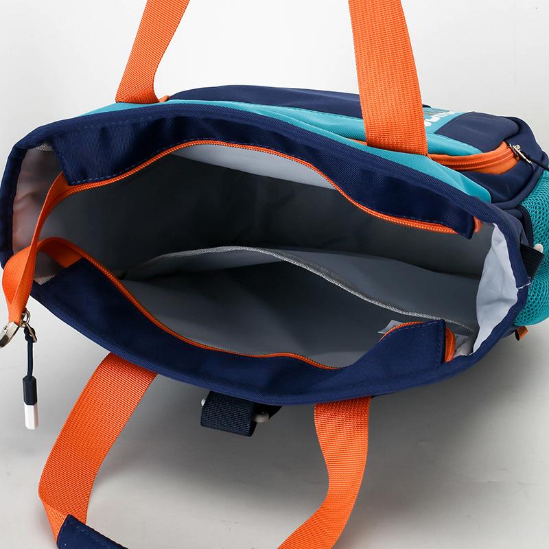 School Bag High Value Student Tutoring Bag Large Capacity Portable School Bag Lightweight Spine Protection Book Bag Versatile Anti-splashing Backpack