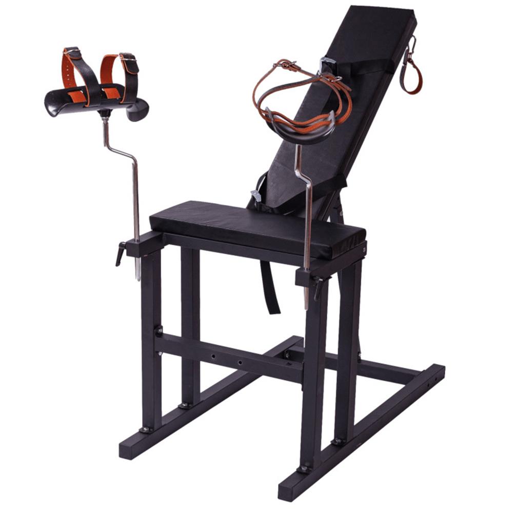 BDSM Sex Machine Gun Legarea scaunului Bondage Happy Party Restraint Cadrul de reglare Recuzită Jucării sexuale pentru cupluri Gay Adult