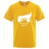 Mens High Quality 100 Cotton Funny Casual Dinosaur Design Printing Cool Oneck for Men Tshirt Male Tees Shirts Men Tops