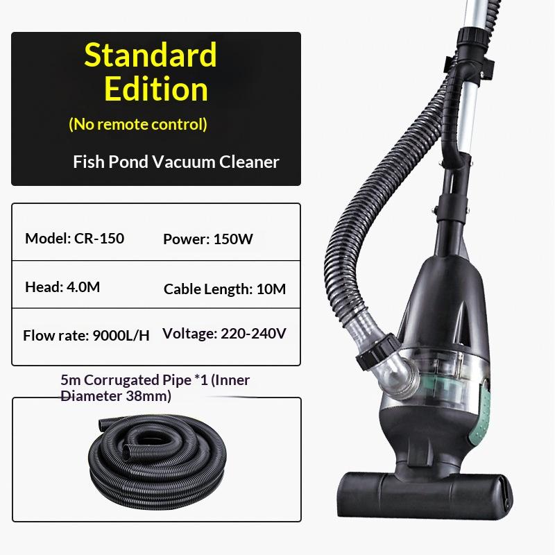 Fish pond sewage suction machine Pool cleaning fish manure Underwater vacuum cleaner