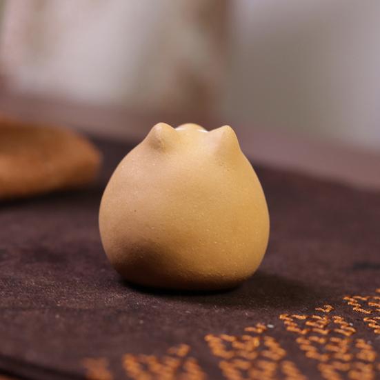 Hund Tee Haustier Handwerk Kungfu Skulptur für Tee Liebhaber Farbe-Ändern Tee Tablett Dekor