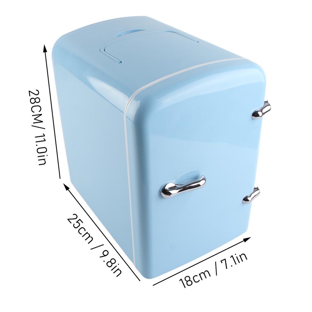 4L Mini Koelkast, Beauty Make-up Huidverzorging Koelkast, AC/DC Verwarmende Koelende Beauty Koelkast, Auto Mini Koelkast