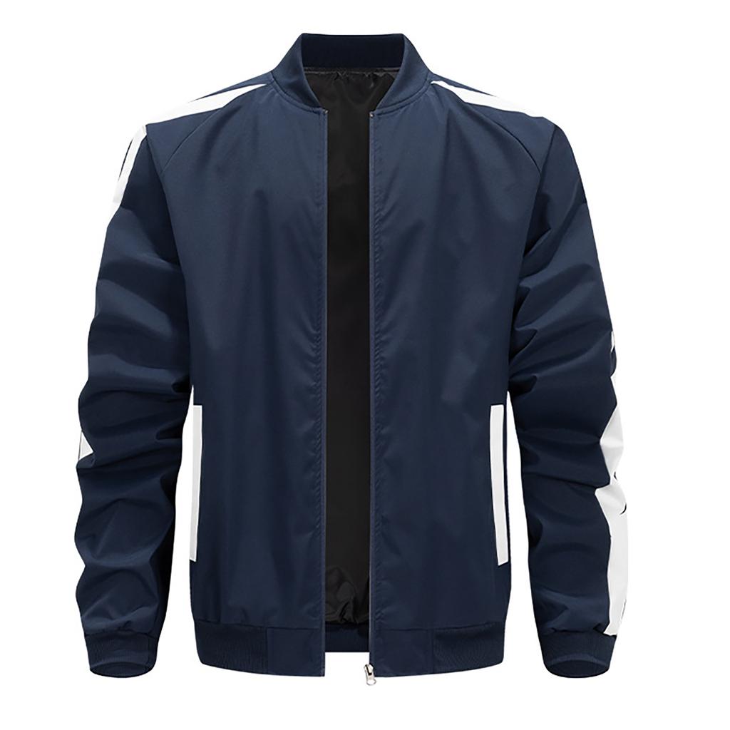 Men'S Loose Jacket Fashionable Multi Pocket Jacket