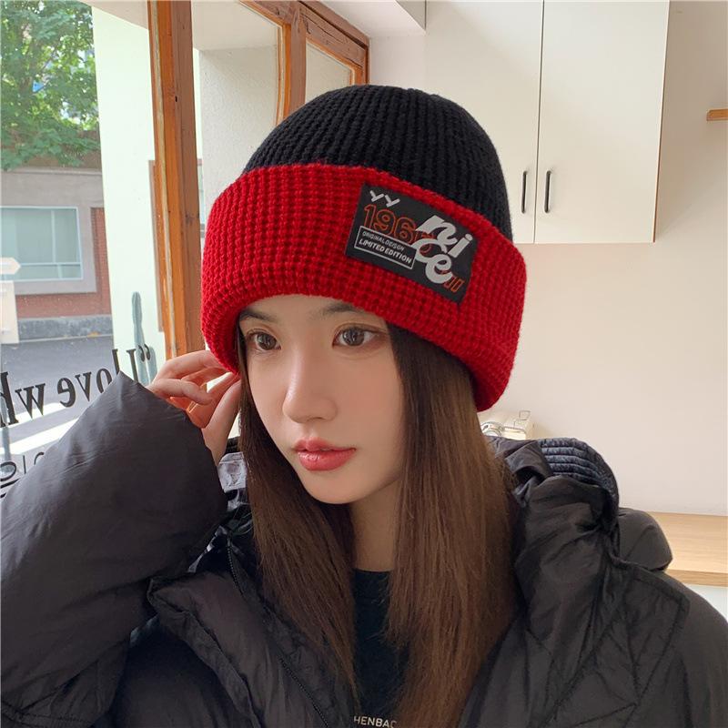 Winter Warm Hat Women's Winter Woolen Hat Ear Protection Knitted Hat