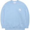 New MLB Sweatshirts Unisex Blue 3AMTI0121-50BLL