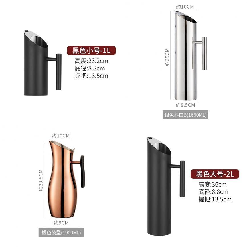 Stainless Steel Water Dispenser With Gold Rim For Juice And Tea Serving