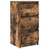 VidaXL Buffet chêne fumé 37,5x35x76 cm bois d'ingénierie 861728