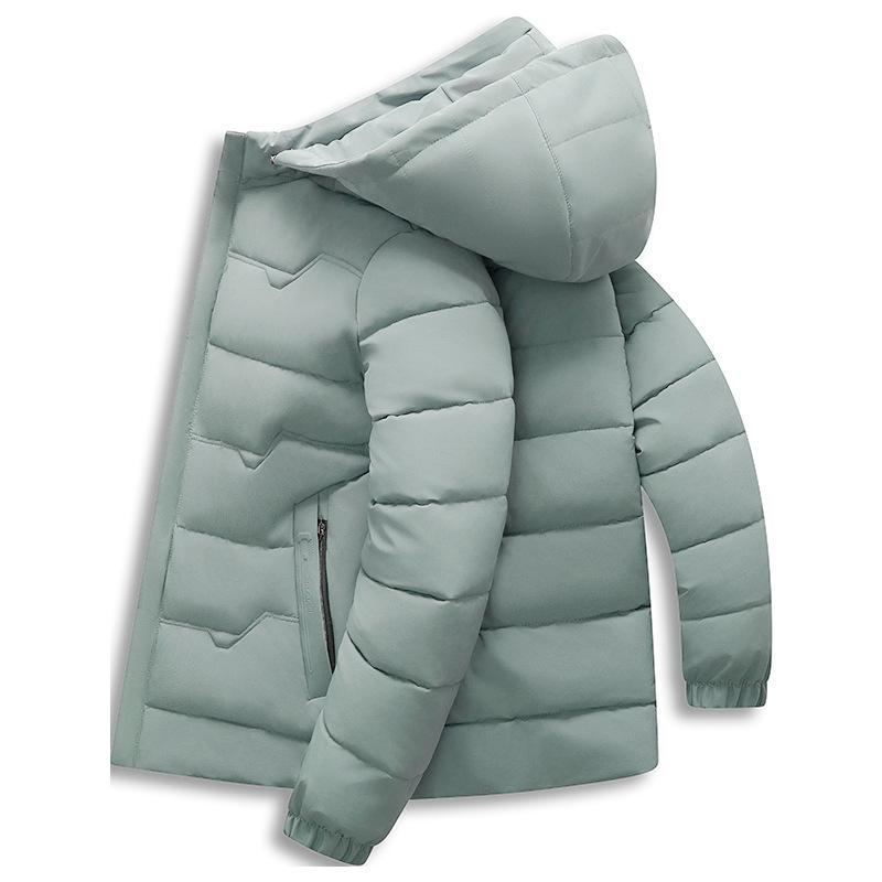 Winter Men's Down Cotton Clothes Short Anti-warm Large Size Thickened Medium Men's Cotton-padded Clothes