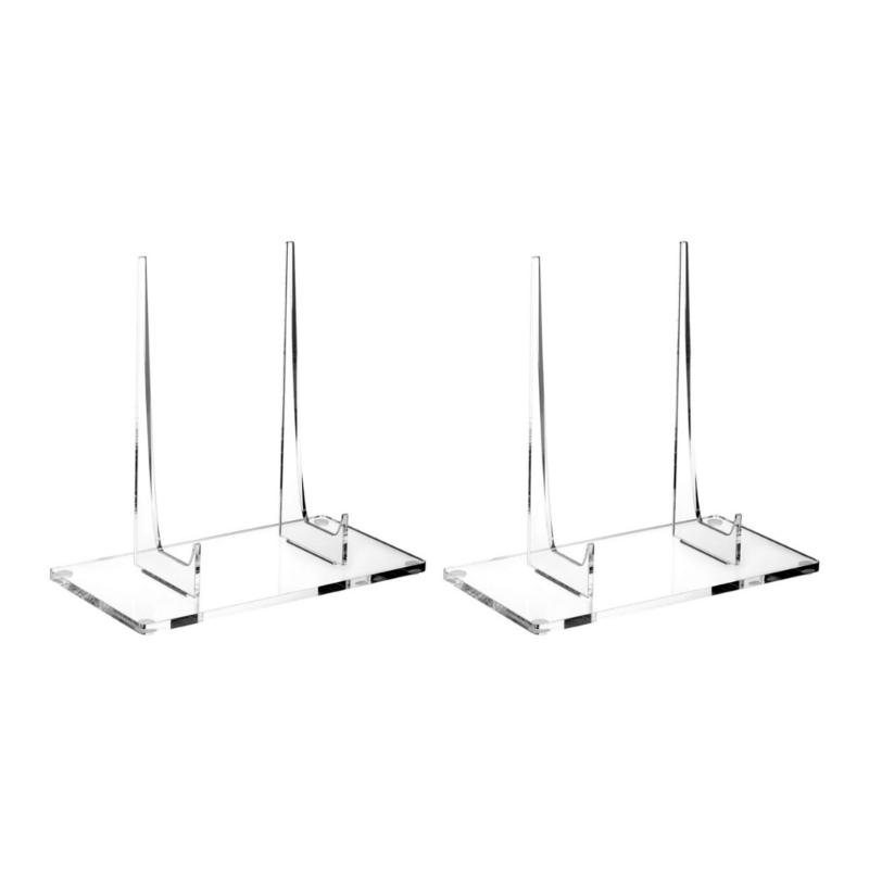Clear Acrylic Display Stand Easel Multifunction Display Holders Decorative Clear Plastic Display Stand Clear Books Stand