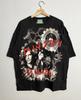 Raro Vintage Años 90 Ministry Salmo 69 Banda Metal Camiseta Empire xl negro Unisex Camiseta