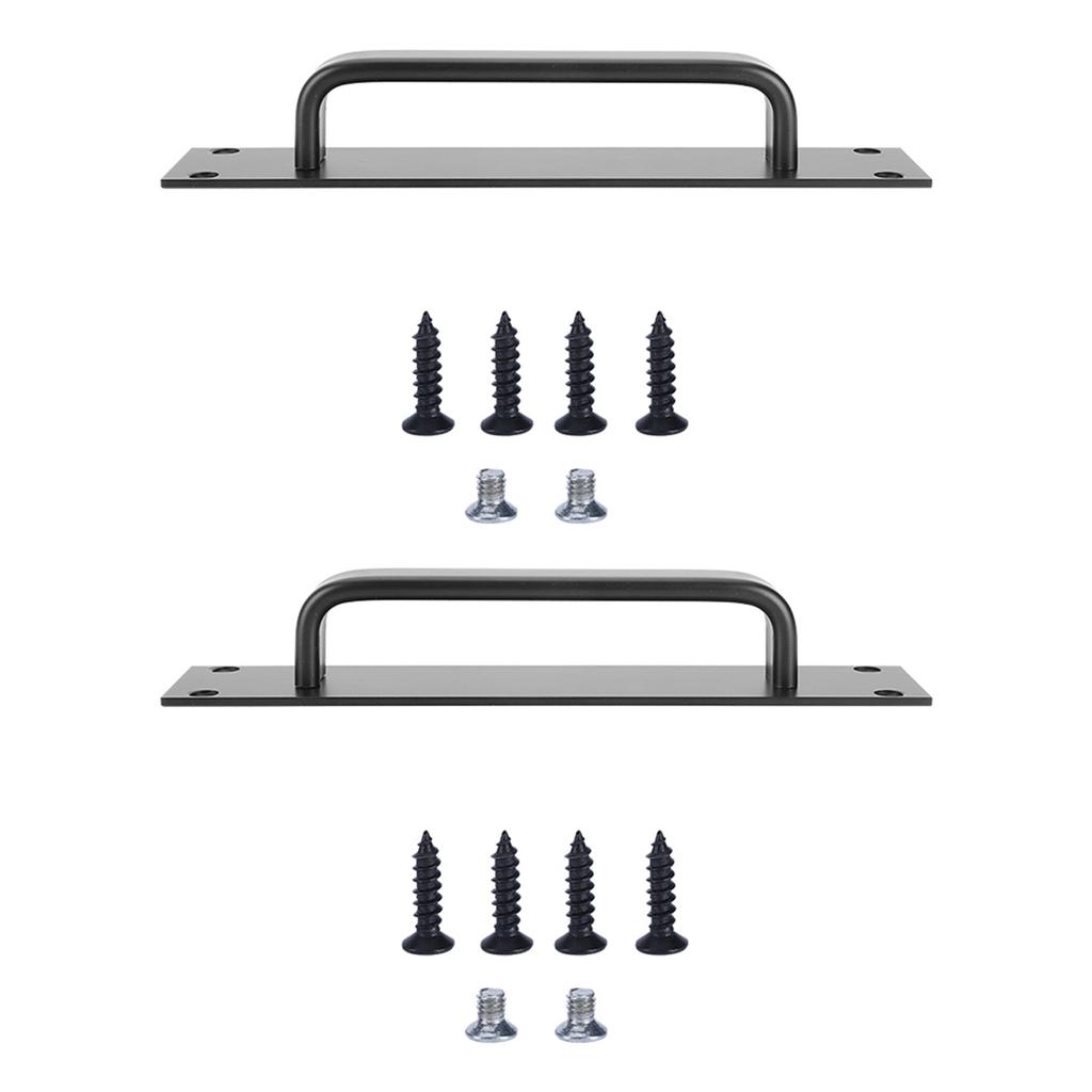 2Pcs Set Aluminum Alloy Door Pull Handle Hardware Accessory for Balcony Sliding Door Wood Door