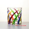 Kolorowa obracająca się szklanka do whisky Niemiecki design Kryształowa szklanka do wina Redukcja stresu Pofalowana szklanka do brandy Szklanka do whisky Szklanka do degustacji Kufel do piwa