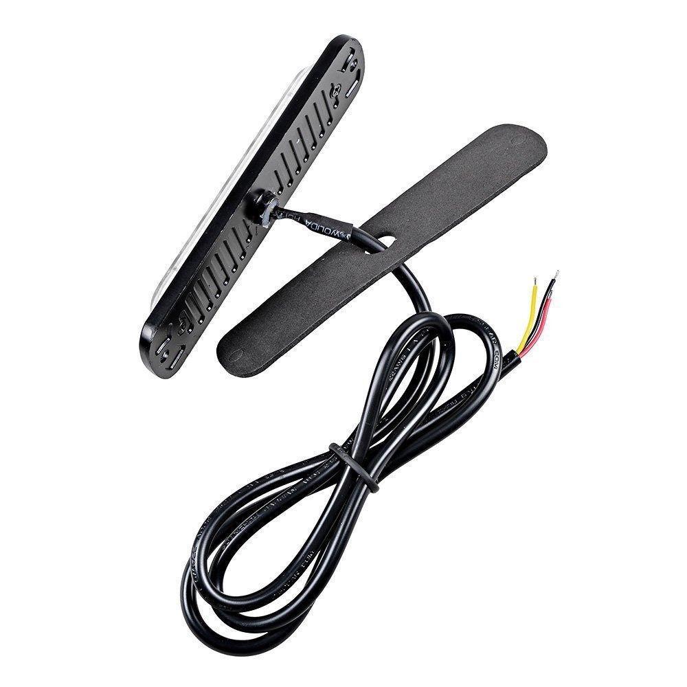 2 Pièces Universel LED Lumière Indicatrice Super Lumineuse Auto Voiture Lumières Extérieures Pour Camion Remorque Camion