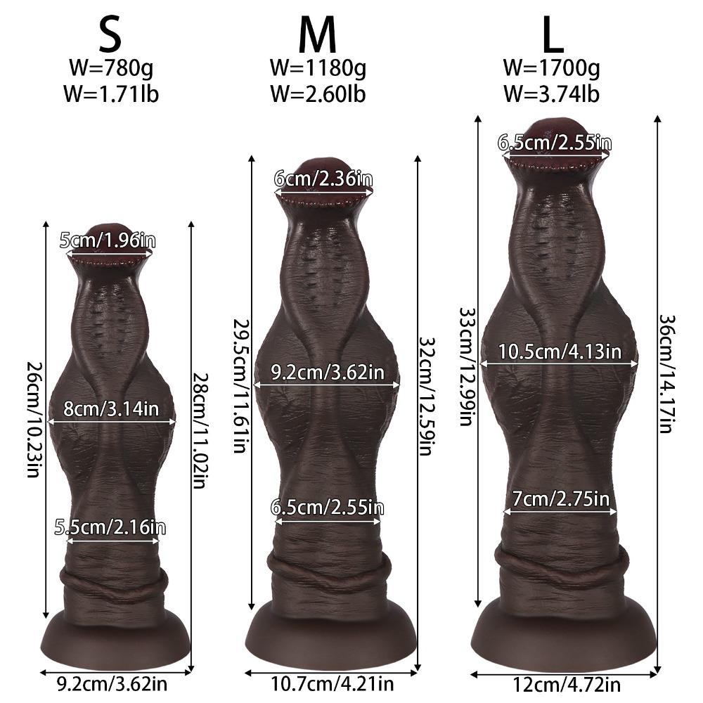 Extra Large Dildo For Women Thick Textured Adult Toy For Couple