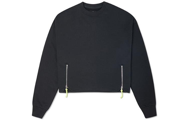 Converse Mountain Club Crew Sweatshirts Women s Ink Black Crew Neck Moderate Regular 10020810-A01 L