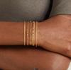 Bohemian Minimalist Women's Hand Jewelry Set: 6 Multi-layer Simple Bracelets