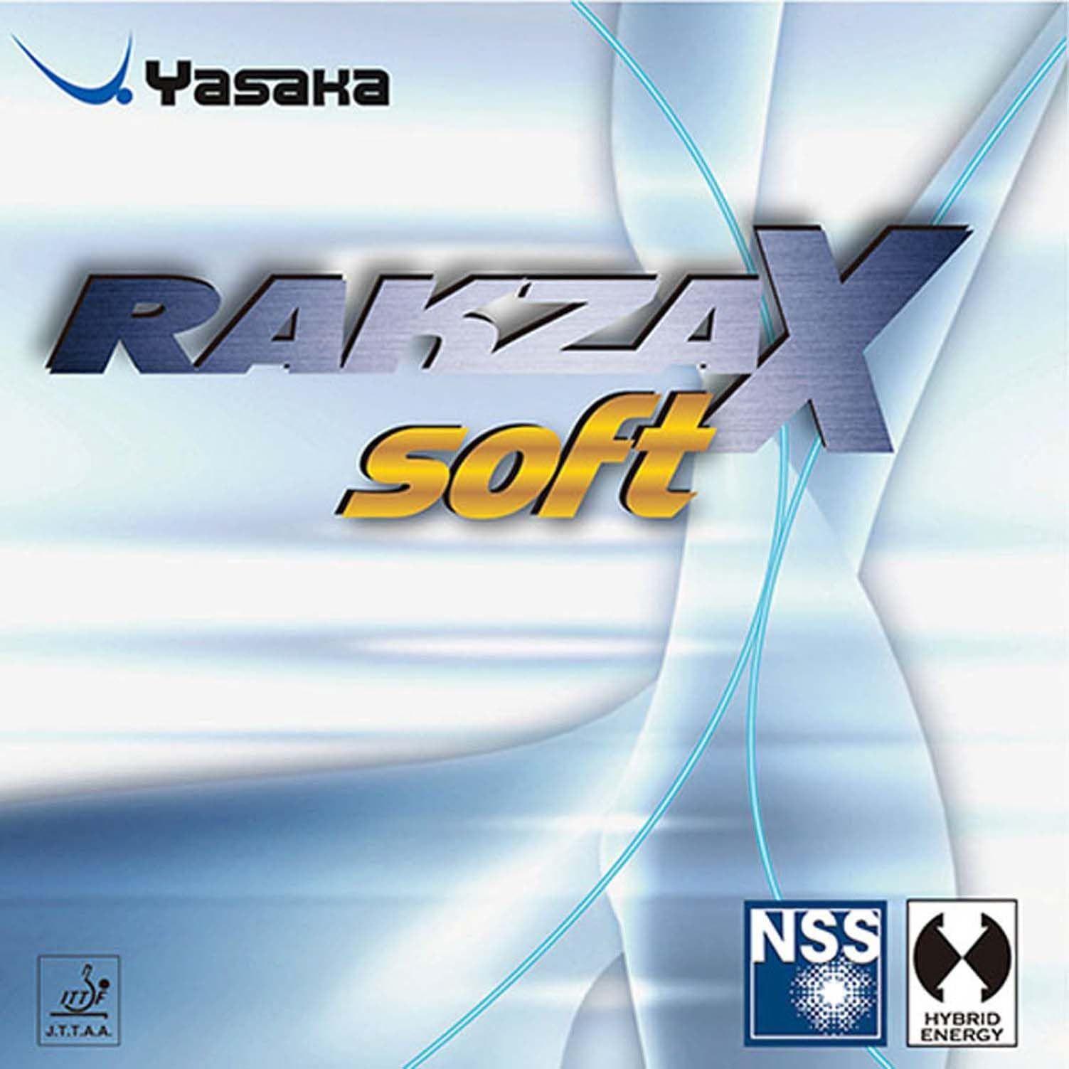 Used New YASAKA Table Tennis Rubber Rakuza X Soft B-83 90 Extra Thick