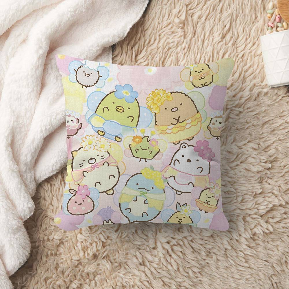 Japan Anime Sumikko Gurashi Pillow Cover Design Cushion Cover Decor Holiday Decorati