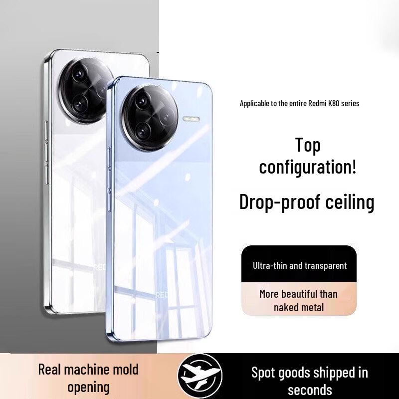 

POZZO Anti-Yellowing Clear Protective Phone Case