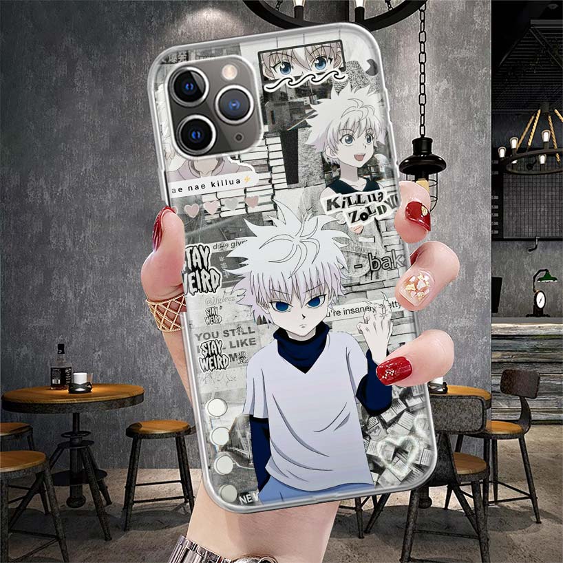 Anime Hunter HXH Soft Phone Case For IPhone 11 17 Air 16E 16 Pro Max 15 + 14 Plus 13 Mini 12 Apple 7 SE 8 Fundas Coque 11 17 Air