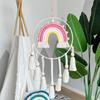 Dormitory Wall Window Handwoven Tassels Sky Rainbow Supplies for Home Office