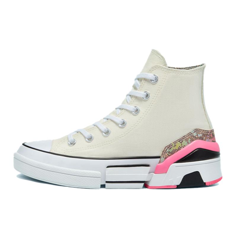 Archive Print CP x Converse CPX70 Archive Print Comfortable and Lightweight High-Top Canvas Shoes Women's Beige Pink