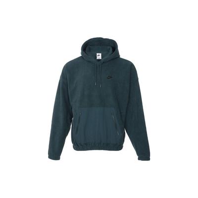 Felpa casual a maniche lunghe con cappuccio a tinta unita Uomo Top Blu Verde FB8389-328