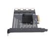 PCIE To 4 Port     SFF 8087 Adapter PCIE 3.0 X4 Expansion Card Support for   10 11 2003 System