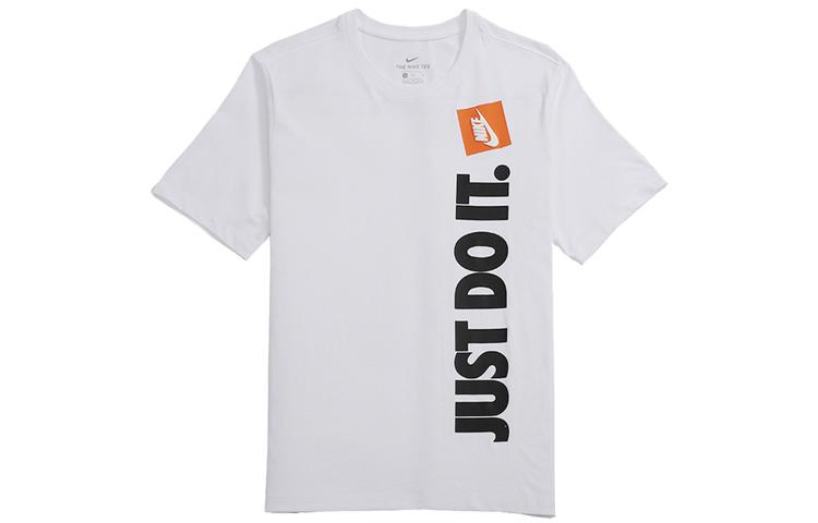 

Nike T Shirts Men s White Crew Neck Moderate Straight Fit CT6301-100 XXL