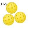 Smooth Flight Pickleball 3Pcs 40-Holes High Bounce Visibility PE Indoor Outdoor Practice Tournament Training Ball Accessories Durable