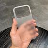 Matte PC Transparent Frameless Case For iPhone 17 16 13 14 15 12 11 Pro Max X XS XR Heat Dissipation Broderless Ultra Thin Cover