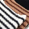Japanese Streetwear Harajuku Beanie Little Devil Striped Knitted Hat Women Girls Autumn Winter Cute Cat Ears Cap