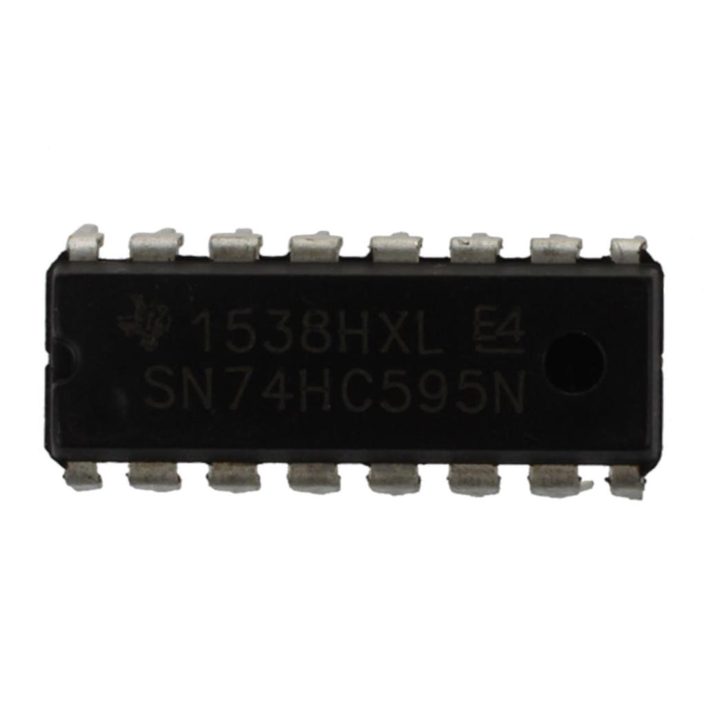 SN74HC595N 74HC595 8-Bit Shift Register DIP-16 IC UK .