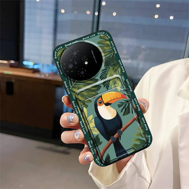 Waterproof Anti-dust Phone Case For TCL 50 Nxtpaper 5G/50Pro Nxtpaper 5G TPU Back Cover Soft Case Card Slot Card Bag