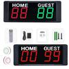 Multi-Sport Digital Scoreboard Adjustable Brightness Countdown Time Display Electronic Scoreboard Score Keepers